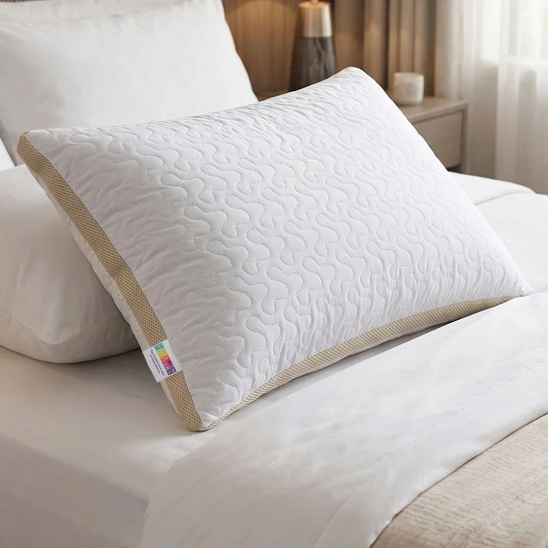 Cooling Pillow 1100G Pure Silicone Fiber Breathable Air Mesh Sleeping Pillow 50x70 cm