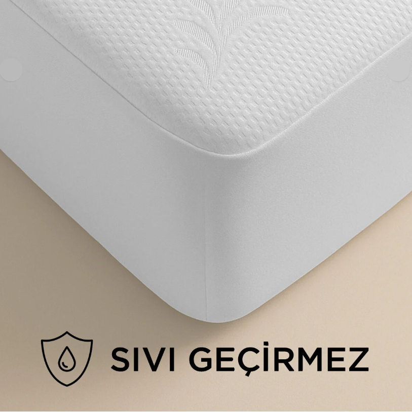 Waterproof Mattress Protector Fitted Mattress Cover Ultra Soft Silent PU Base Single & Double Size