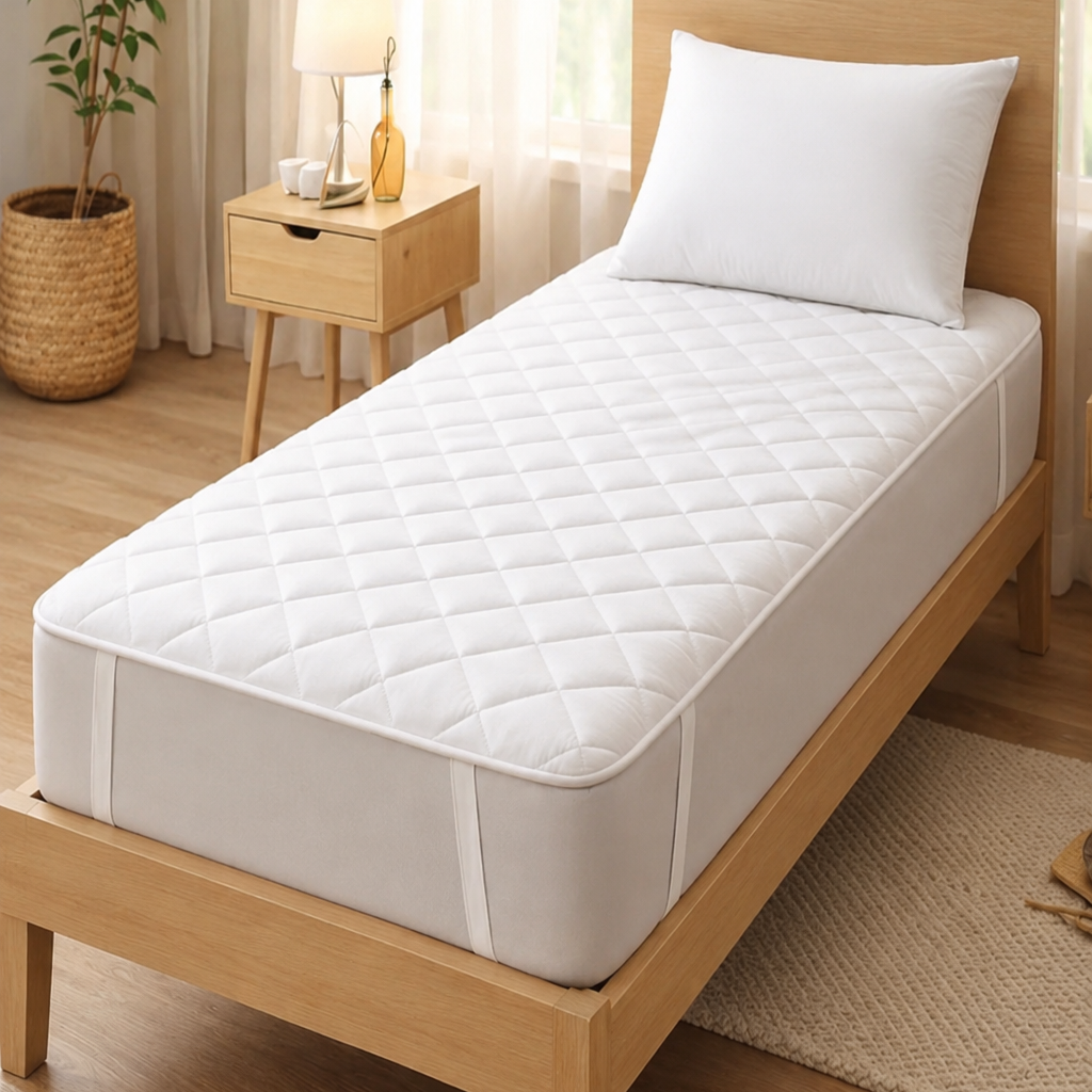 Ultra Soft Waterproof Mattress Protector – Quilted Fitted Bed Cover