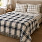 Luxury 4 Piece Pike Set – Double Size Bedspread, Sheet & Pillow Covers