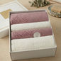 Luxury Spa Towel Set – 4 Piece 100% Cotton Bath & Face Towel Collection