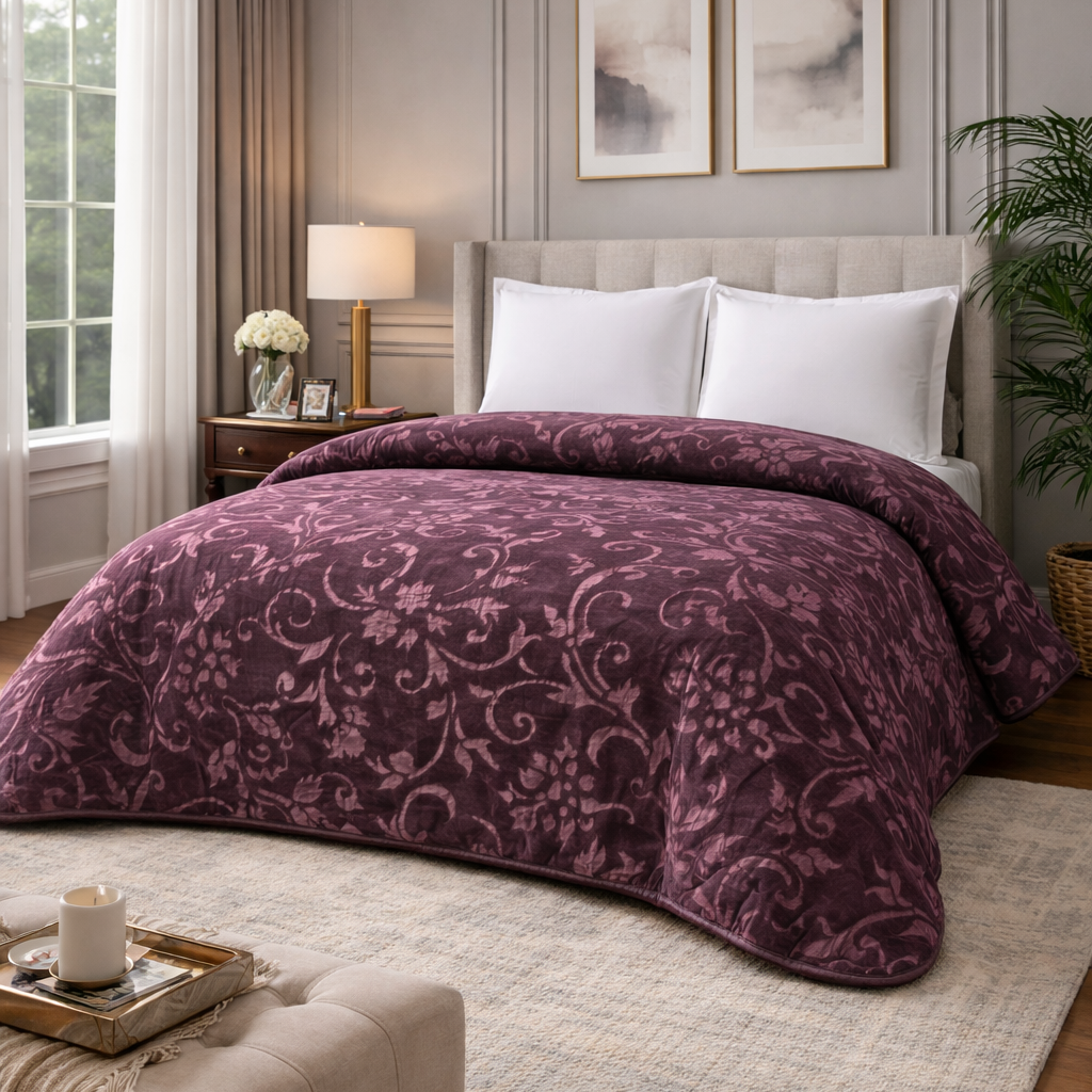 Premium Embossed Double Blanket
