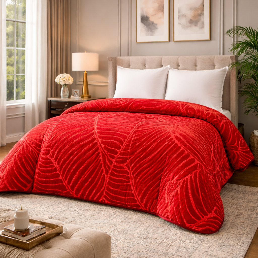 Premium Embossed Double Blanket
