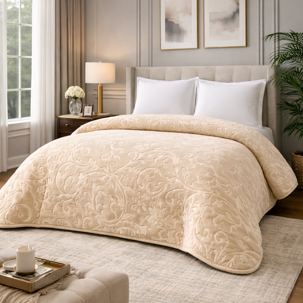 Premium Embossed Double Blanket